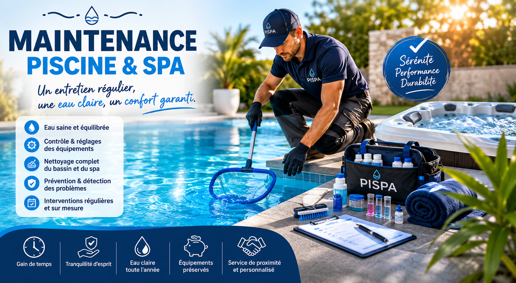maintenance piscine et spa